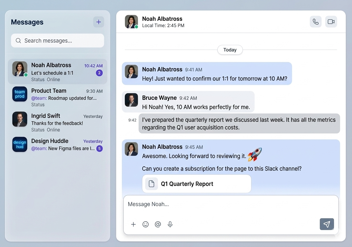 The right help, right when work needs it.
